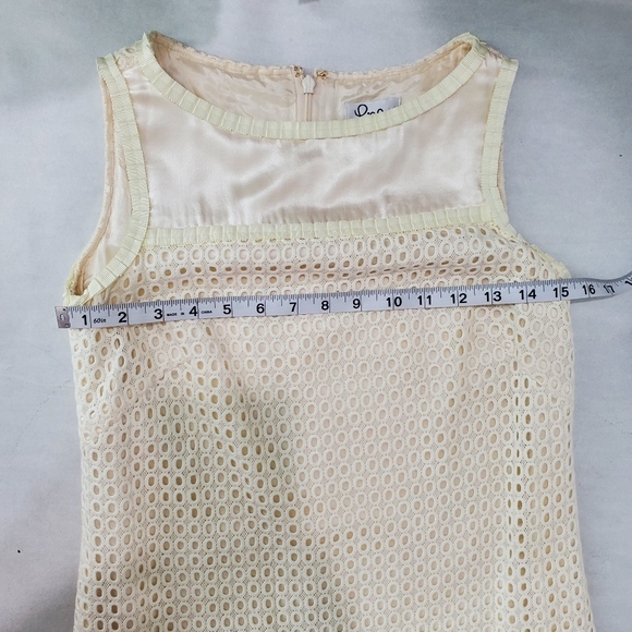 Vintage Lilly Pulitzer Sophia Dress Crochet Eyelet Silk Cotton Retro 50's Style - Picture 6 of 9